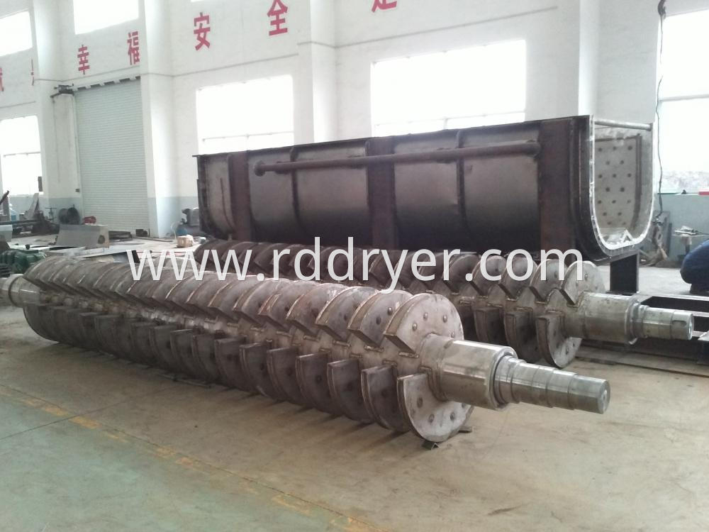 Inorganic Chemical Industry Hollow Blade Dryer